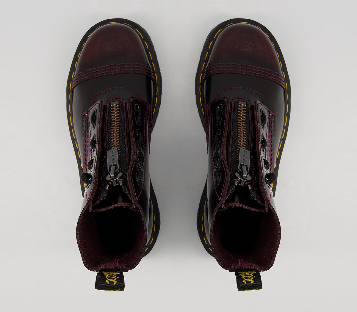 Dr. MartensSinclair Zip BootsCherry Red Arcadia