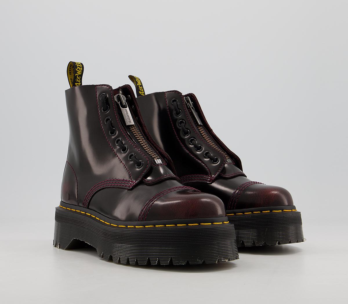 Dr. MartensSinclair Zip BootsCherry Red Arcadia