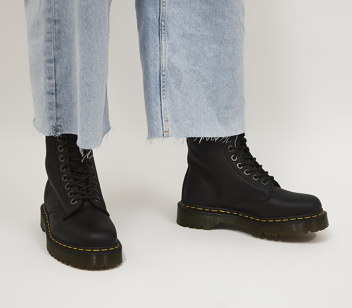 Dr. Martens Bex 8 Eye Boots Dr. Martens Bex 8 Eye Boots Black Pisa