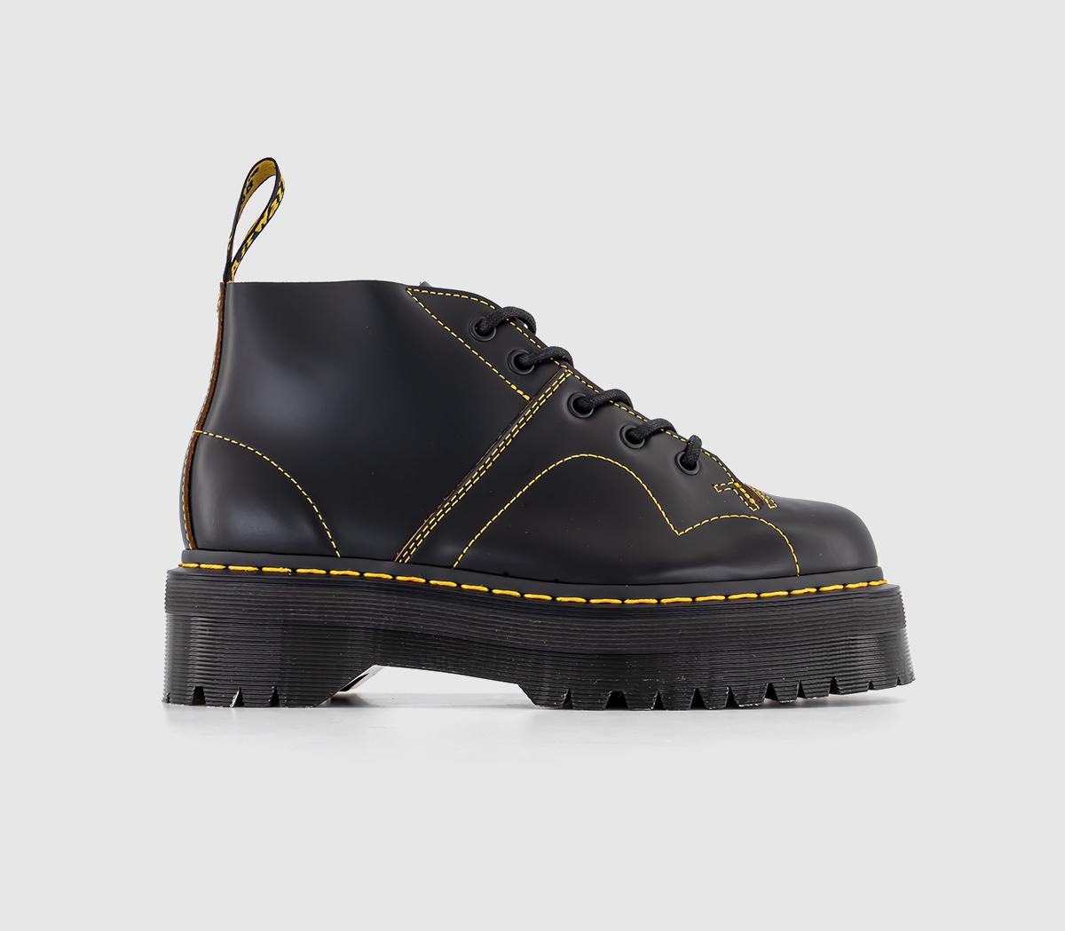 Black ankle boots doc martens hotsell