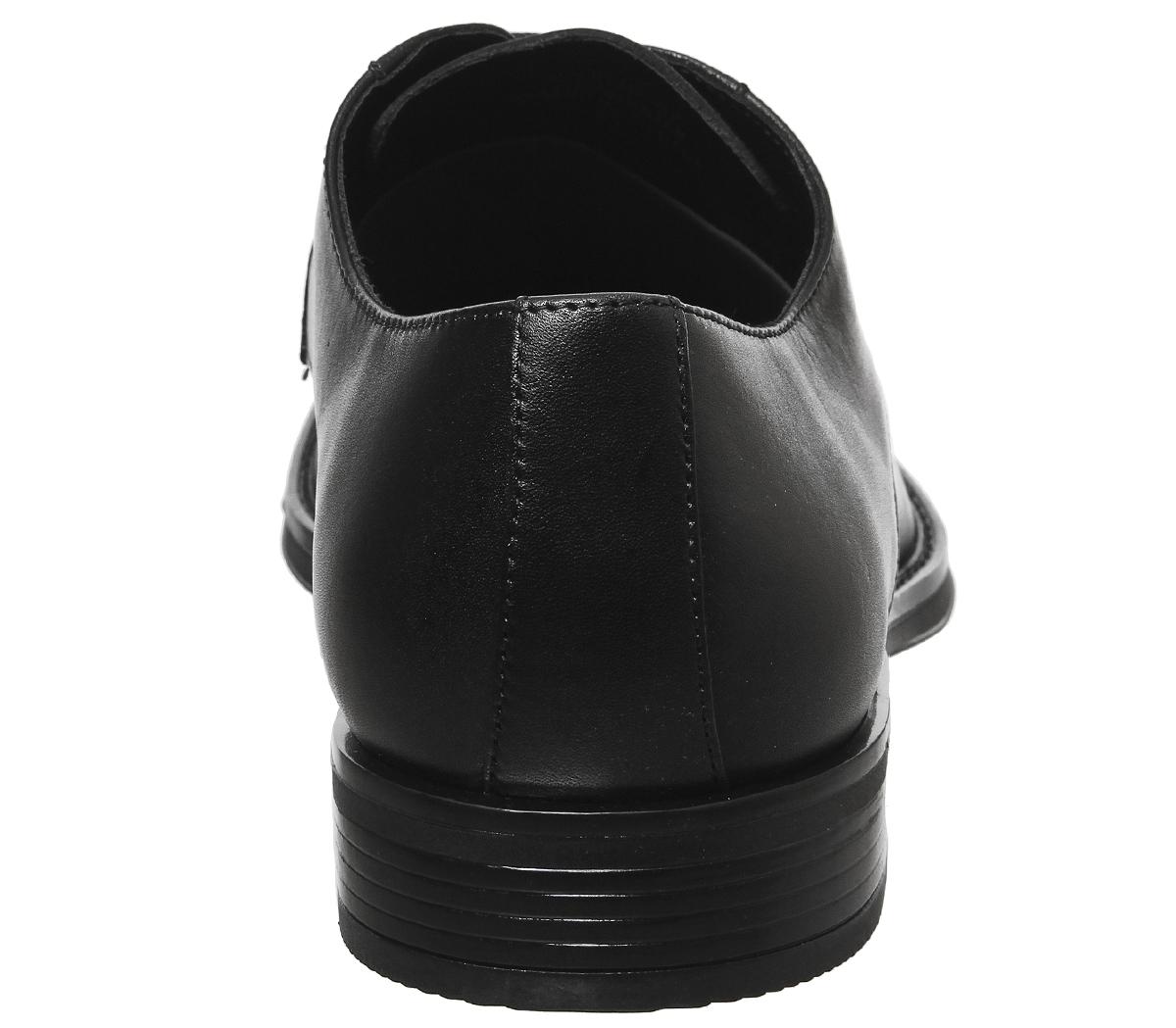 OFFICEMarker Gibson Smart ShoesBlack Leather