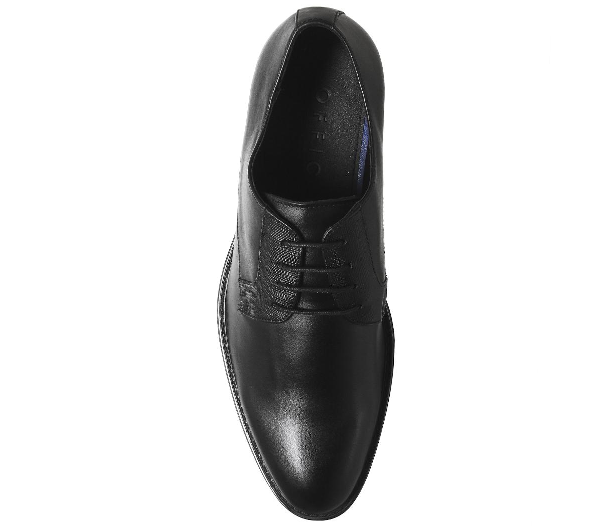 OFFICEMarker Gibson Smart ShoesBlack Leather