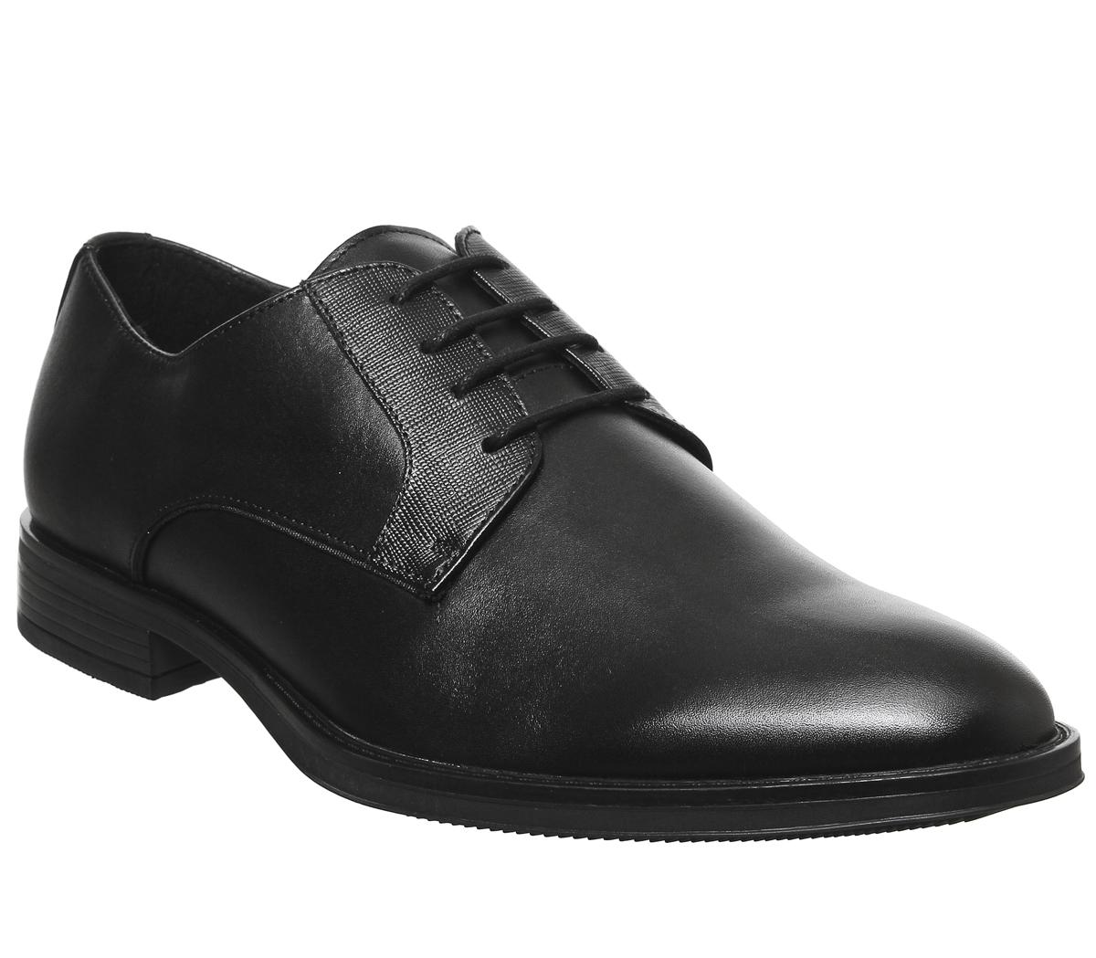 OFFICEMarker Gibson Smart ShoesBlack Leather