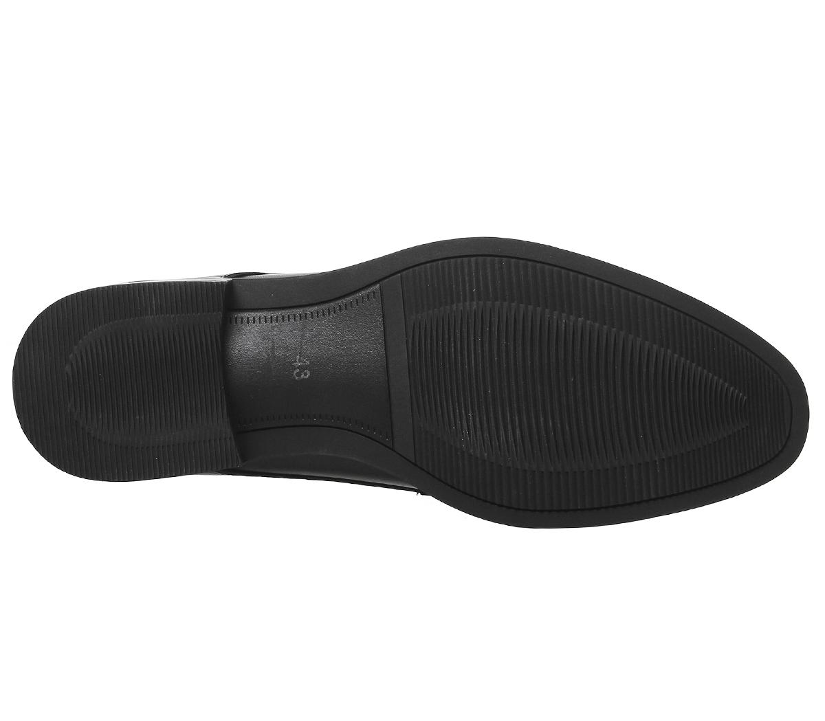 OFFICEMarker Gibson Smart ShoesBlack Leather
