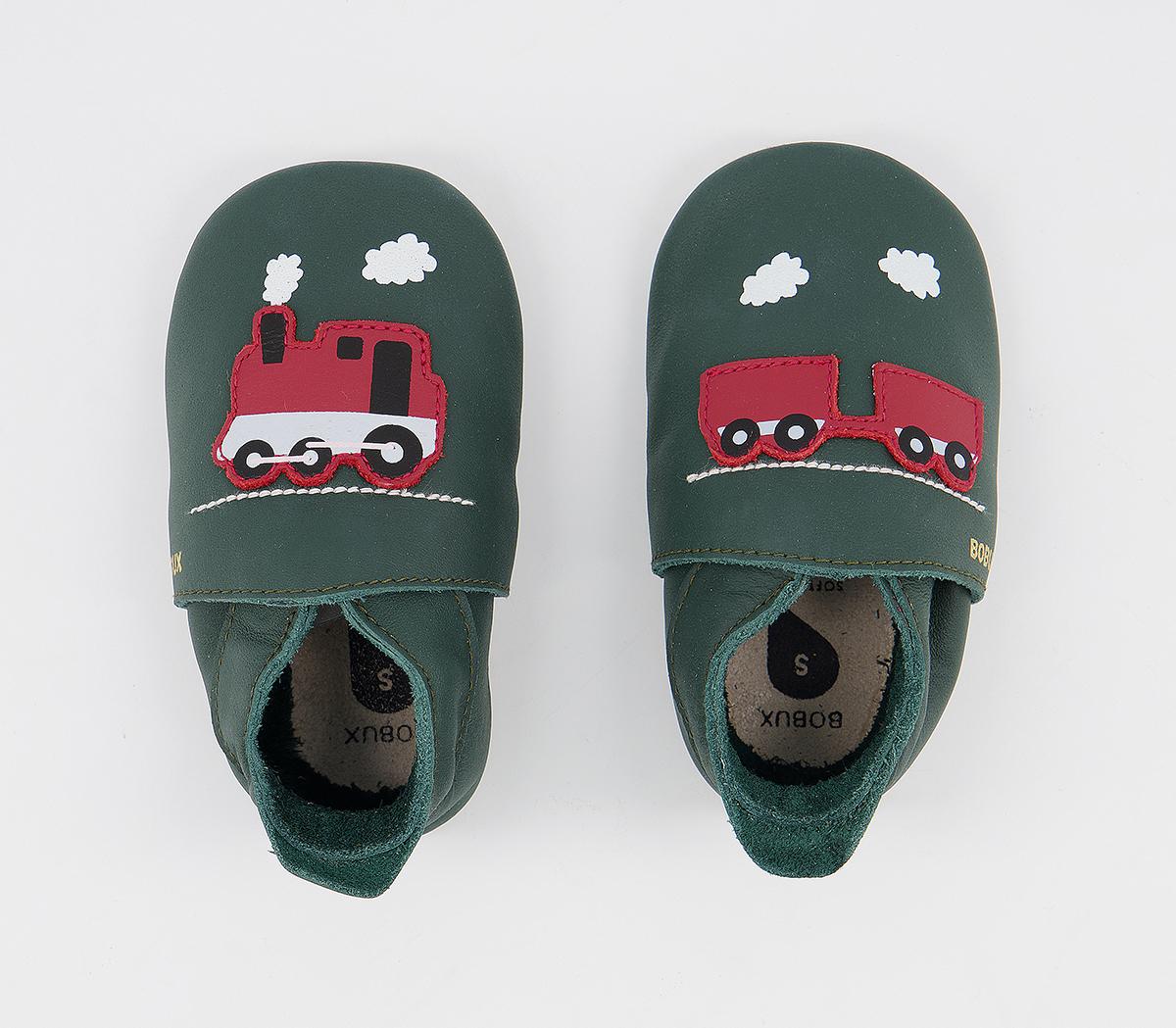 Bobux Soft Sole Crib Shoes Bobux Soft Sole Crib Shoes Forest Train And Carriage