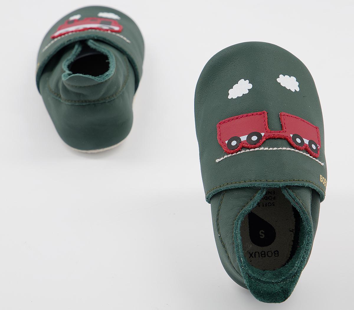 Bobux Soft Sole Crib Shoes Bobux Soft Sole Crib Shoes Forest Train And Carriage
