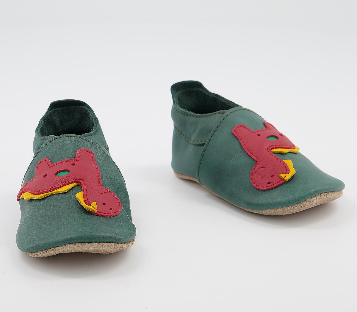 Bobux Soft Sole Crib Bobux Soft Sole Crib Forest Dinosaur