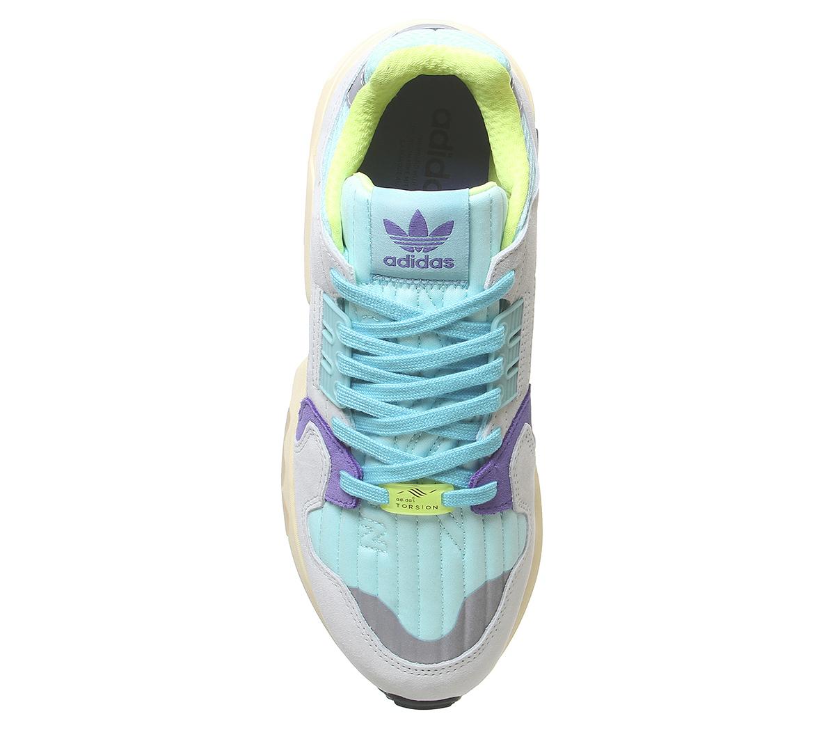 trurin ZX Torsion Clear Aqua / Solar Yellow / Purple | SUBTYPE