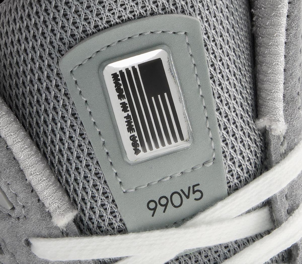 New BalanceW990 'Made in USA' TrainersGrey Mius