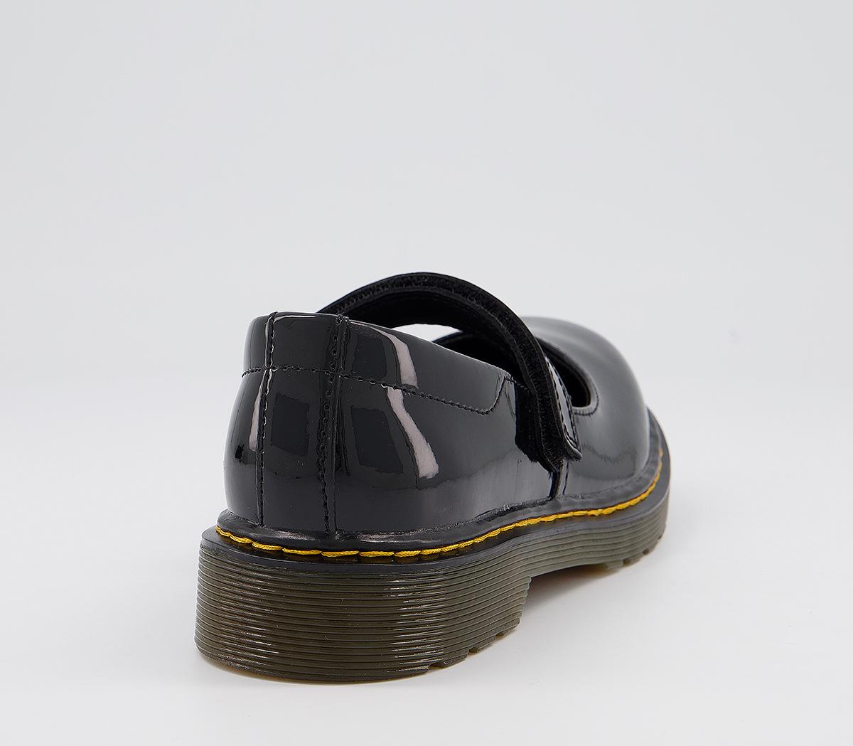 Dr. MartensMaccy Mary Jane Kids ShoesBlack Patent