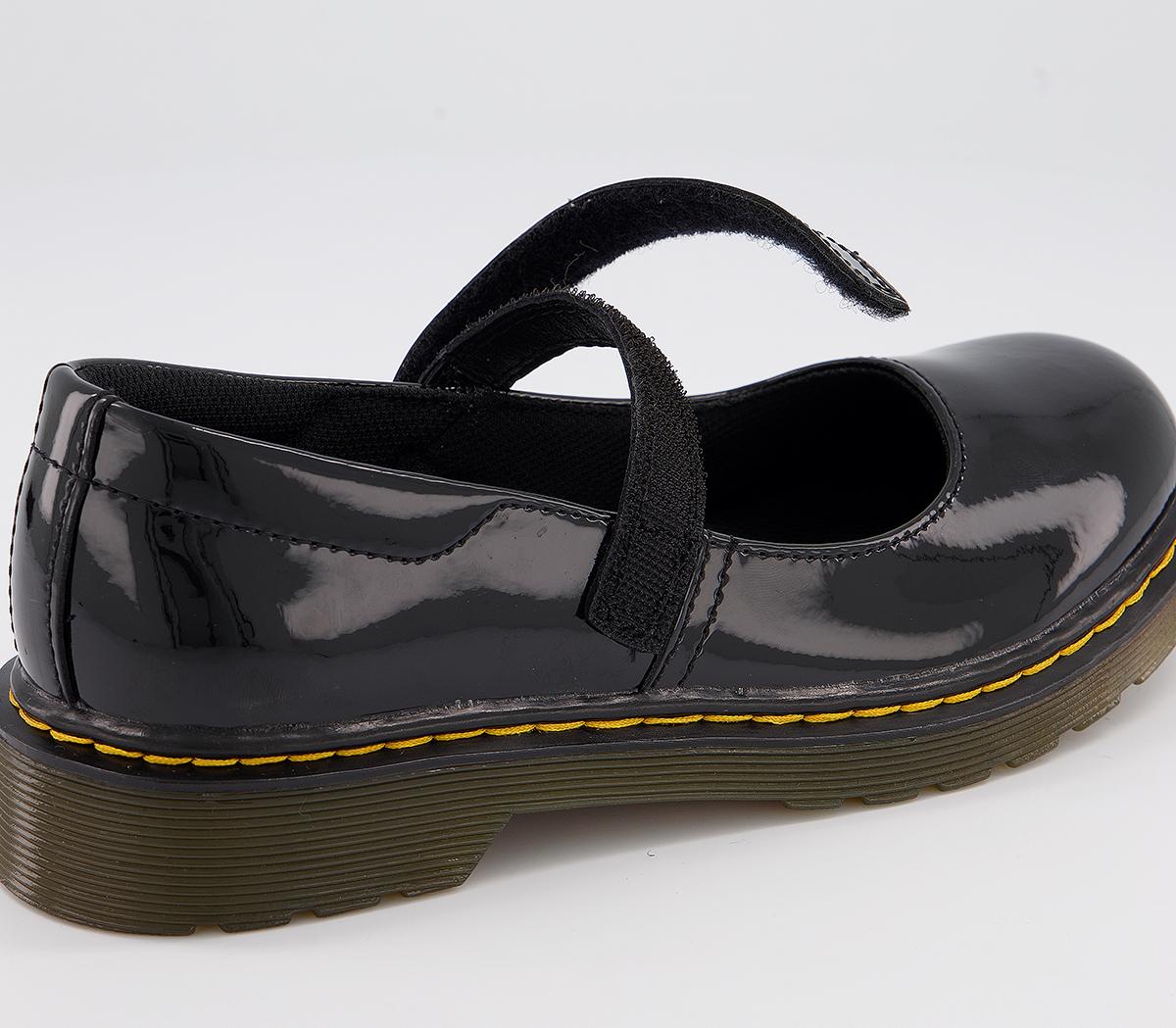 Dr. MartensMaccy Mary Jane Kids ShoesBlack Patent
