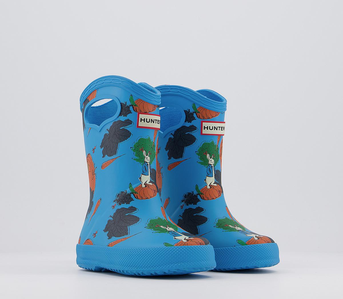 HunterFirst Classic Pull On WellyPeter Rabbit Jacket Blue