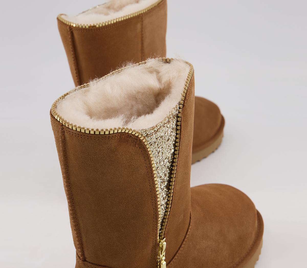 UGGClassic Zip BootsChestnut Gold