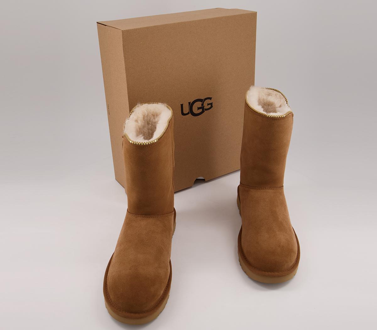UGGClassic Zip BootsChestnut Gold