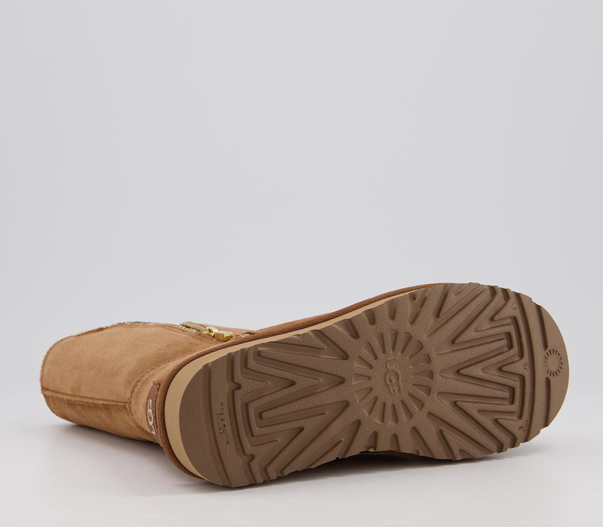UGGClassic Zip BootsChestnut Gold