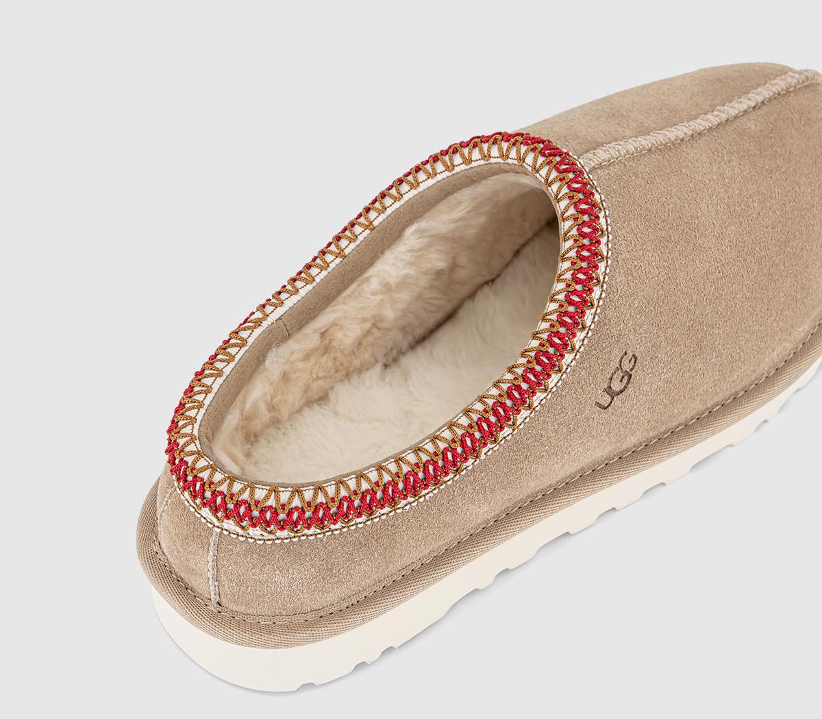 UGG Tasman Slippers Sand Dark Cherry - Flat Shoes for Women
