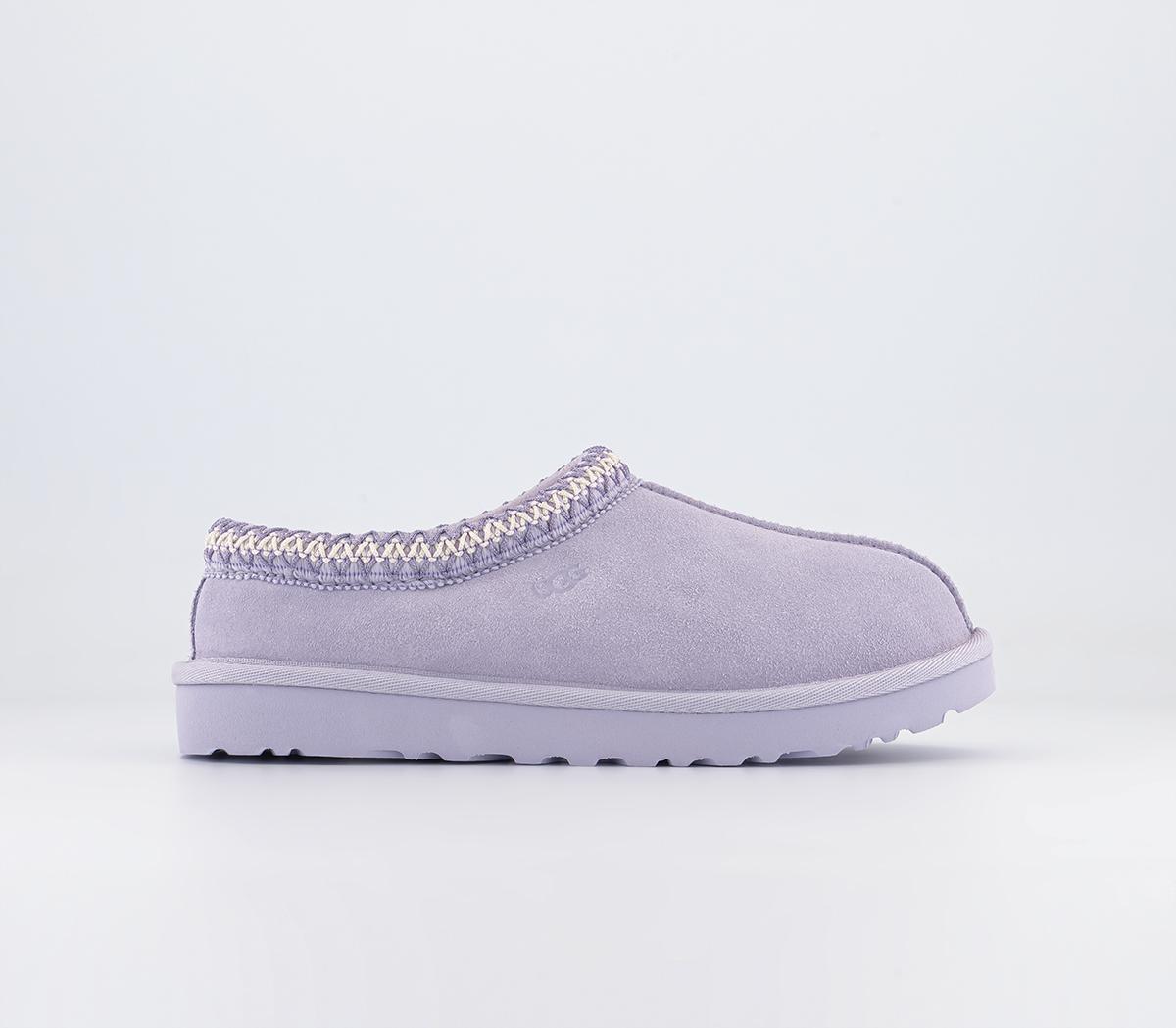 UGG Tasman Slippers Lavender Fog Flat Shoes for Women