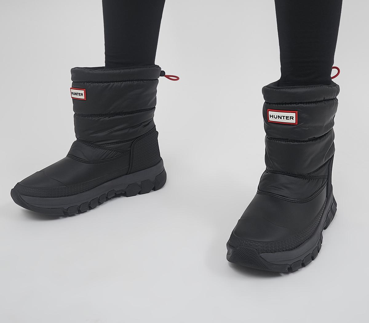 HunterOriginal Insulated Snow Boot ShortBlack
