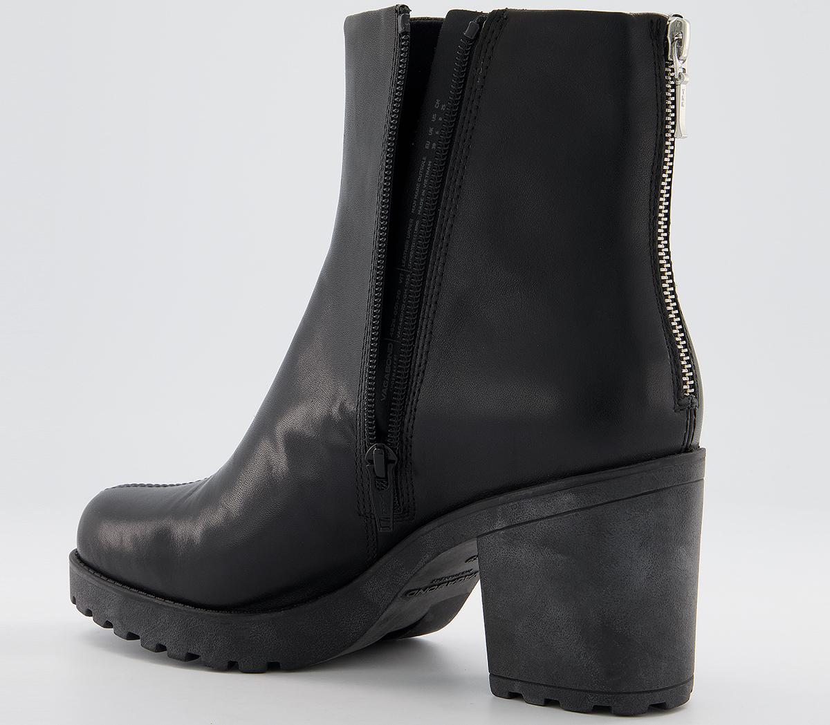 Vagabond ShoemakersGrace Back Zip BootsBlack