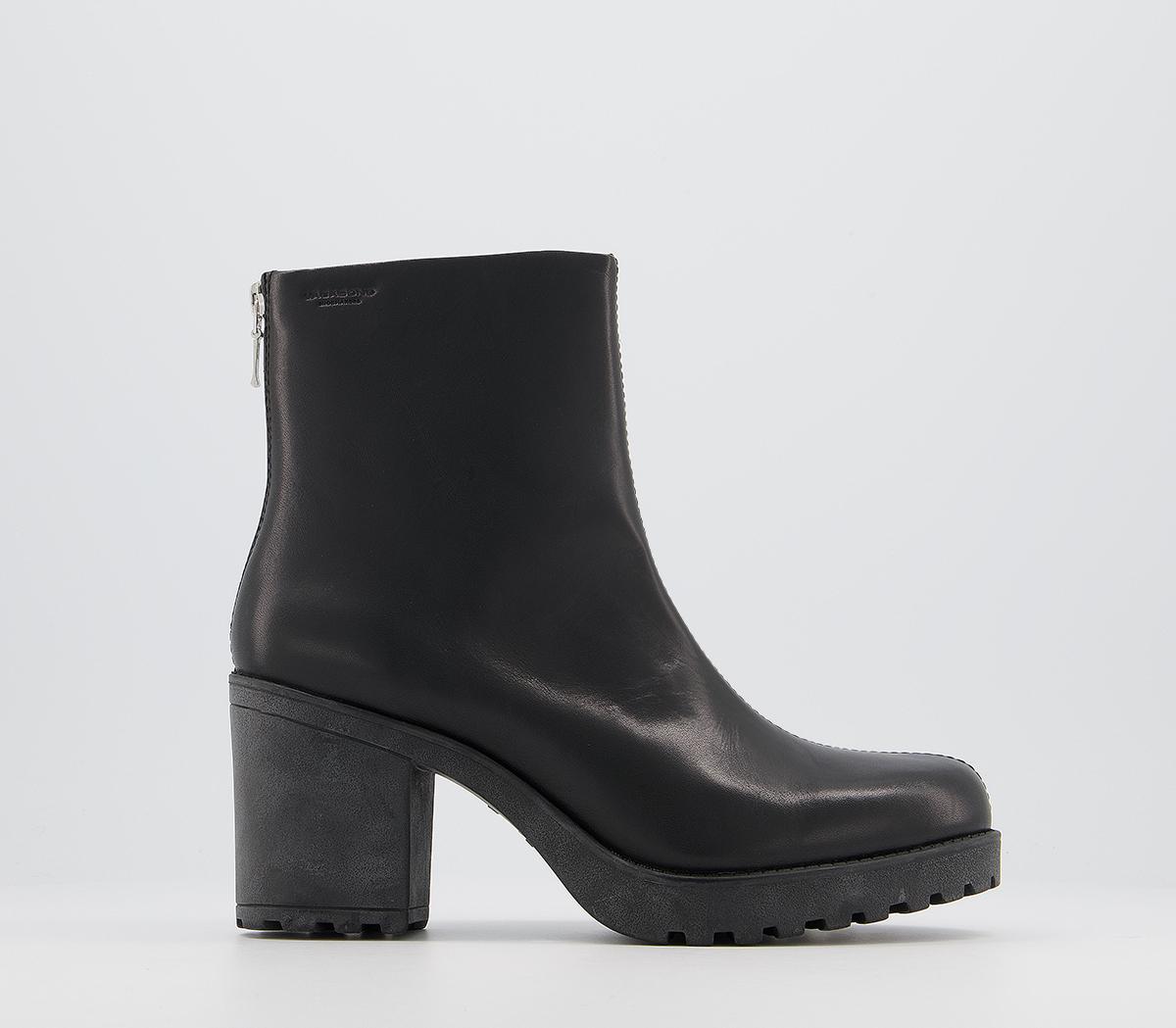 Vagabond ShoemakersGrace Back Zip BootsBlack