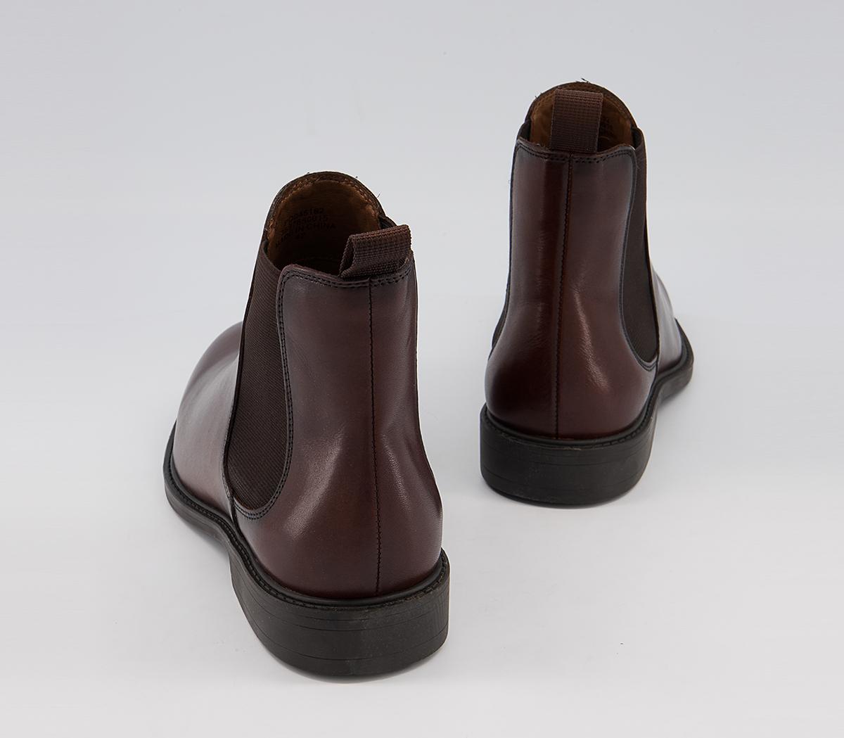 OFFICE Bruno Chelsea Boots OFFICE Bruno Chelsea Boots Brown Leather