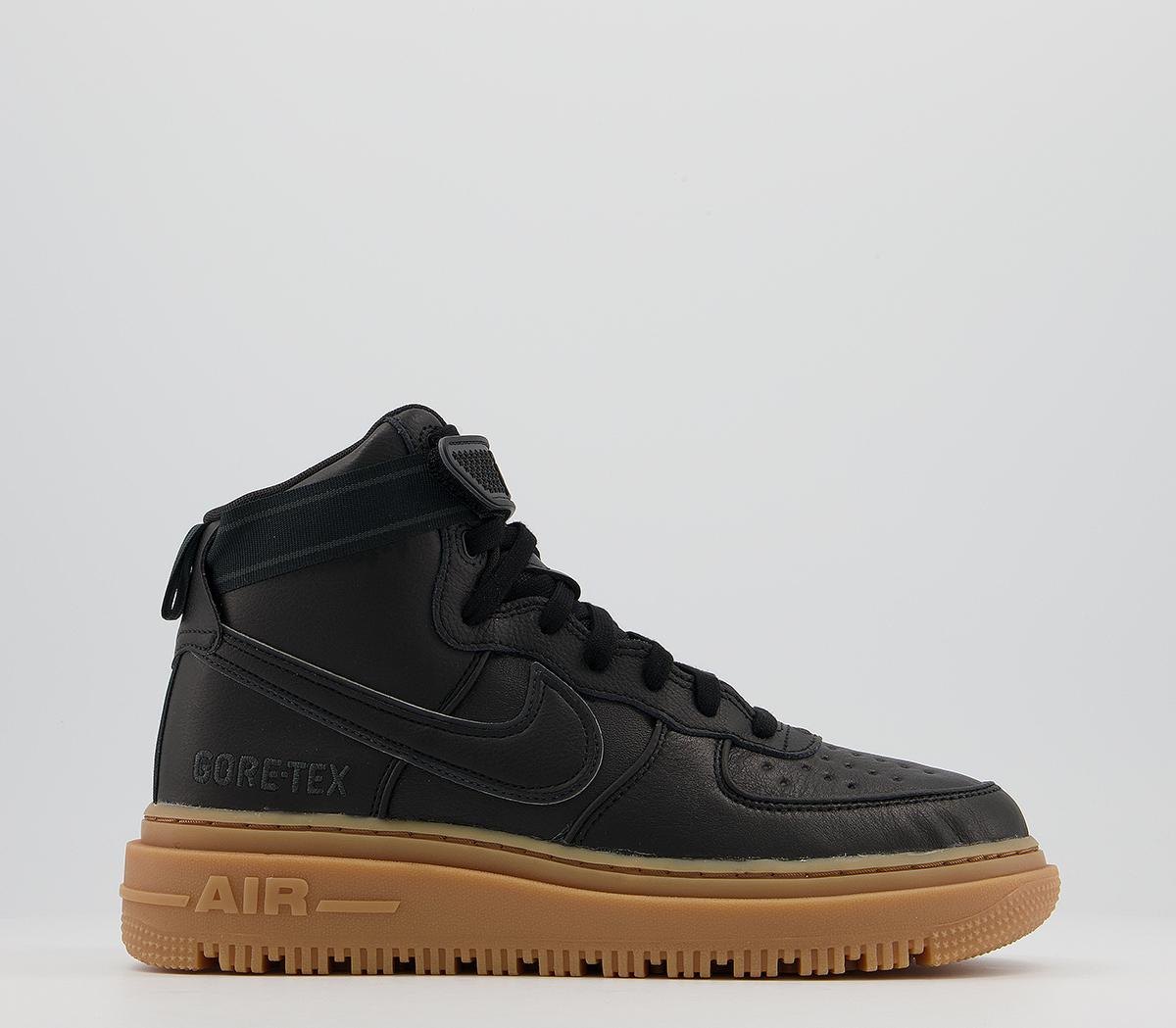 Nike air force shop 1 gtx trainer black