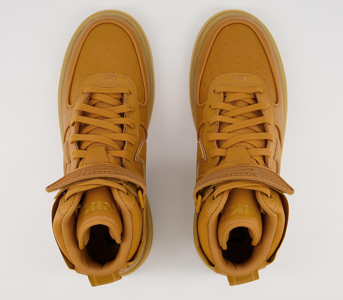 NikeAir Force 1 Gtx TrainersFlax Flax Wheat Gum Light Brown Black