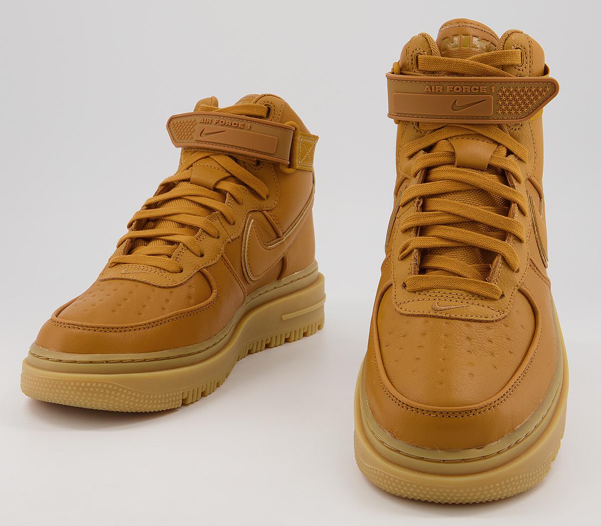 NikeAir Force 1 Gtx TrainersFlax Flax Wheat Gum Light Brown Black