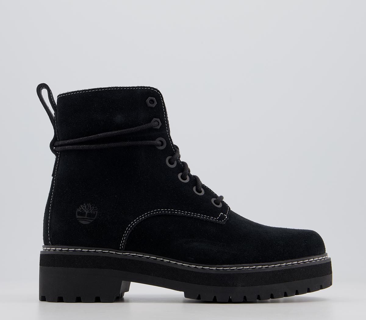 TimberlandLux Stack BootsBlack Contrast Stitch