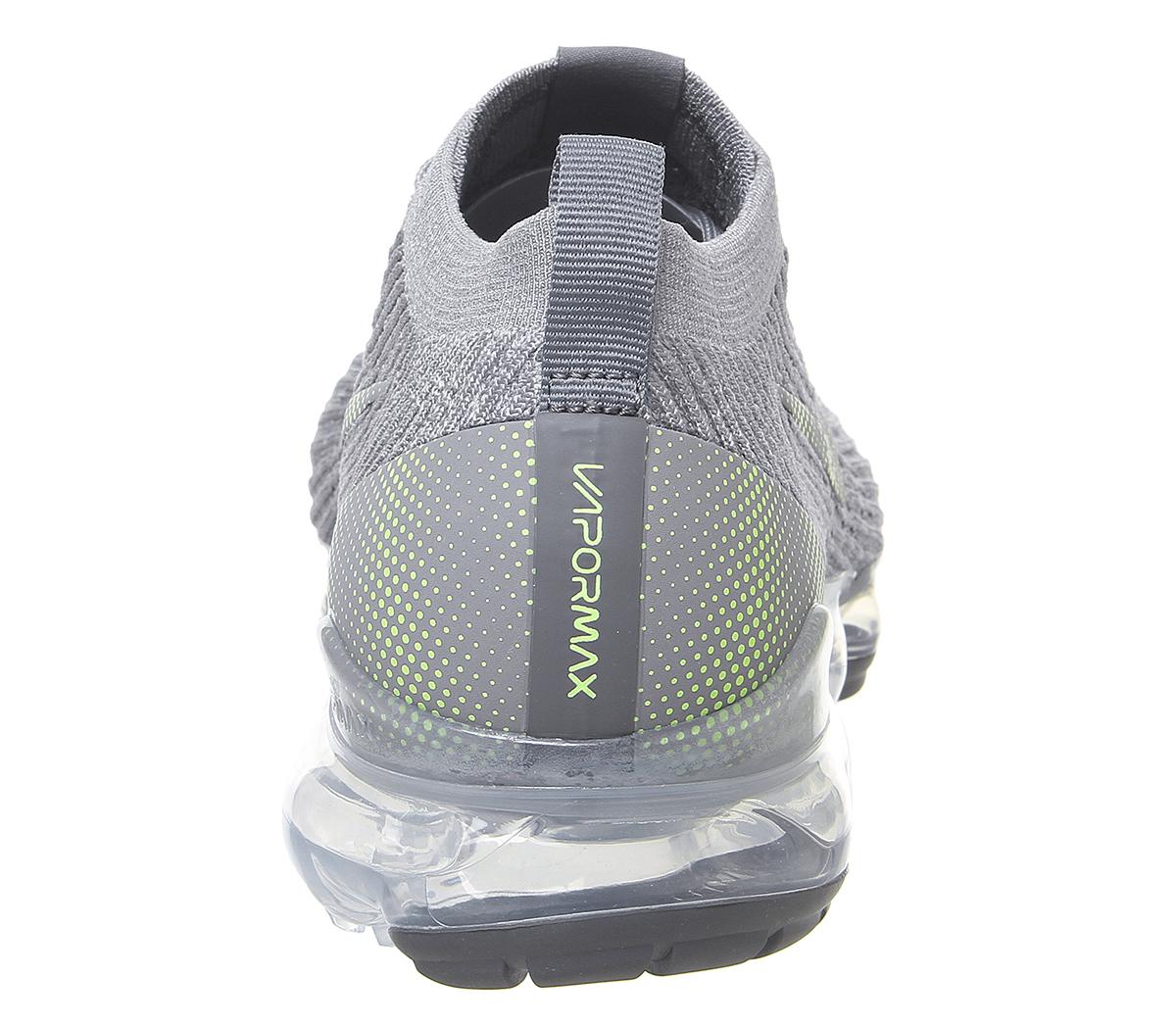 Nike VapormaxAir Vapormax Fk 3Particle Grey Ghost Green Iron Grey