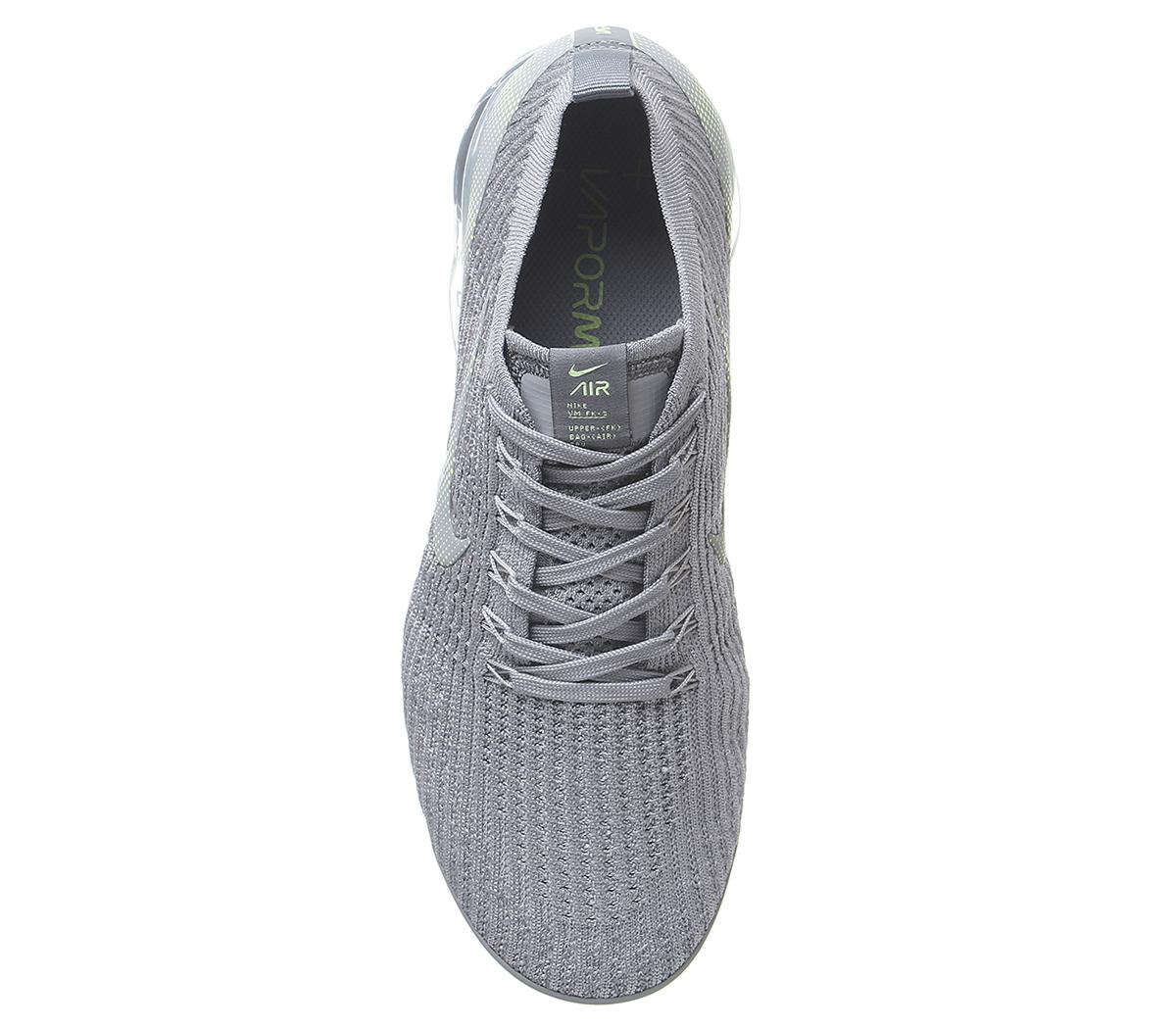Nike VapormaxAir Vapormax Fk 3Particle Grey Ghost Green Iron Grey