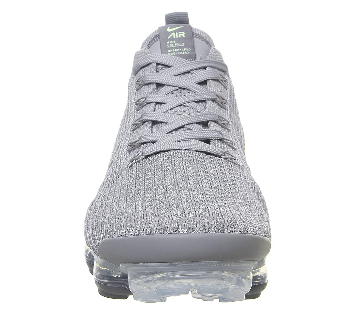 Nike VapormaxAir Vapormax Fk 3Particle Grey Ghost Green Iron Grey