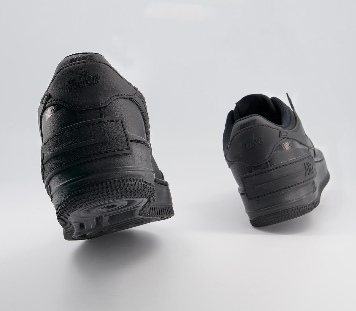 Nike Air Force 1 Shadow Trainers Nike Air Force 1 Shadow Trainers Black Mono
