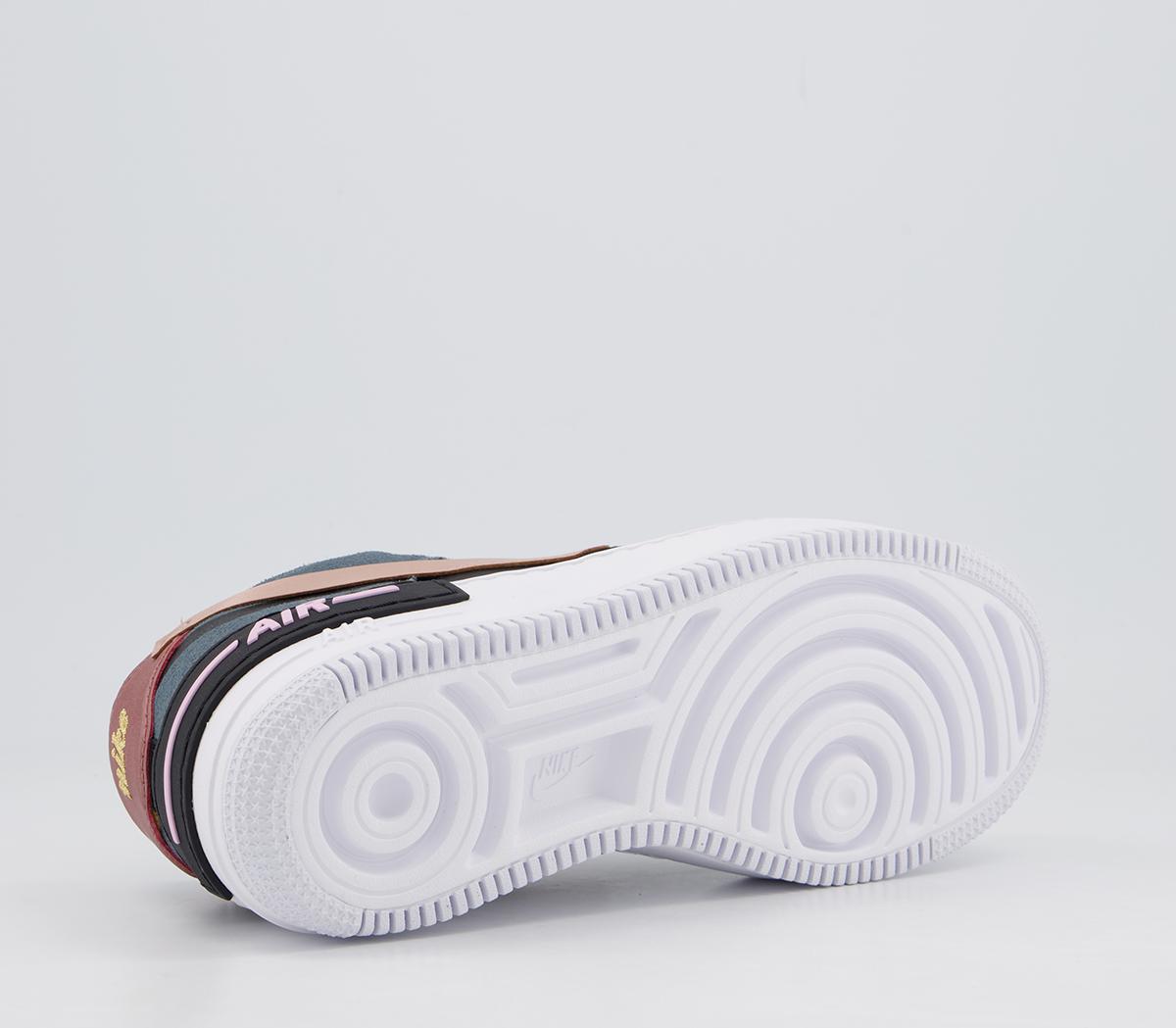 nike air force 1 shadow metallic bronze