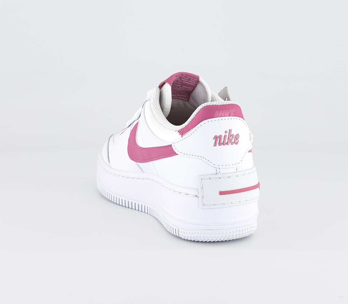 NikeAir Force 1 Shadow TrainersWhite Magic Flamingo