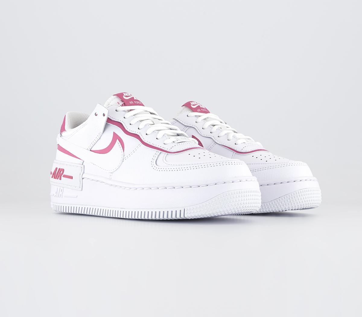 NikeAir Force 1 Shadow TrainersWhite Magic Flamingo