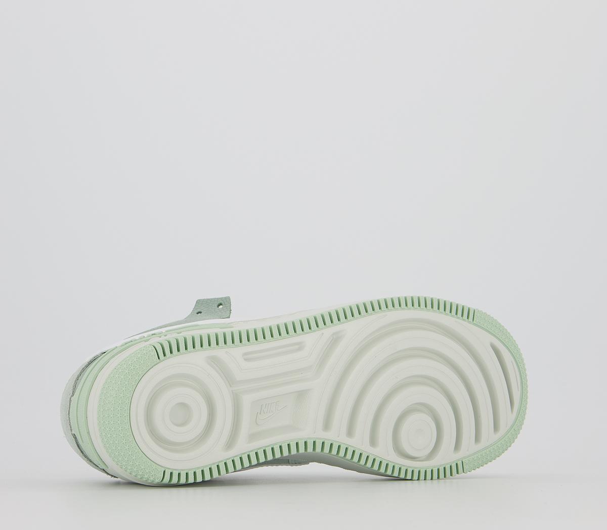 NikeAir Force 1 Shadow TrainersSpruce Aura White Pistachio Frost