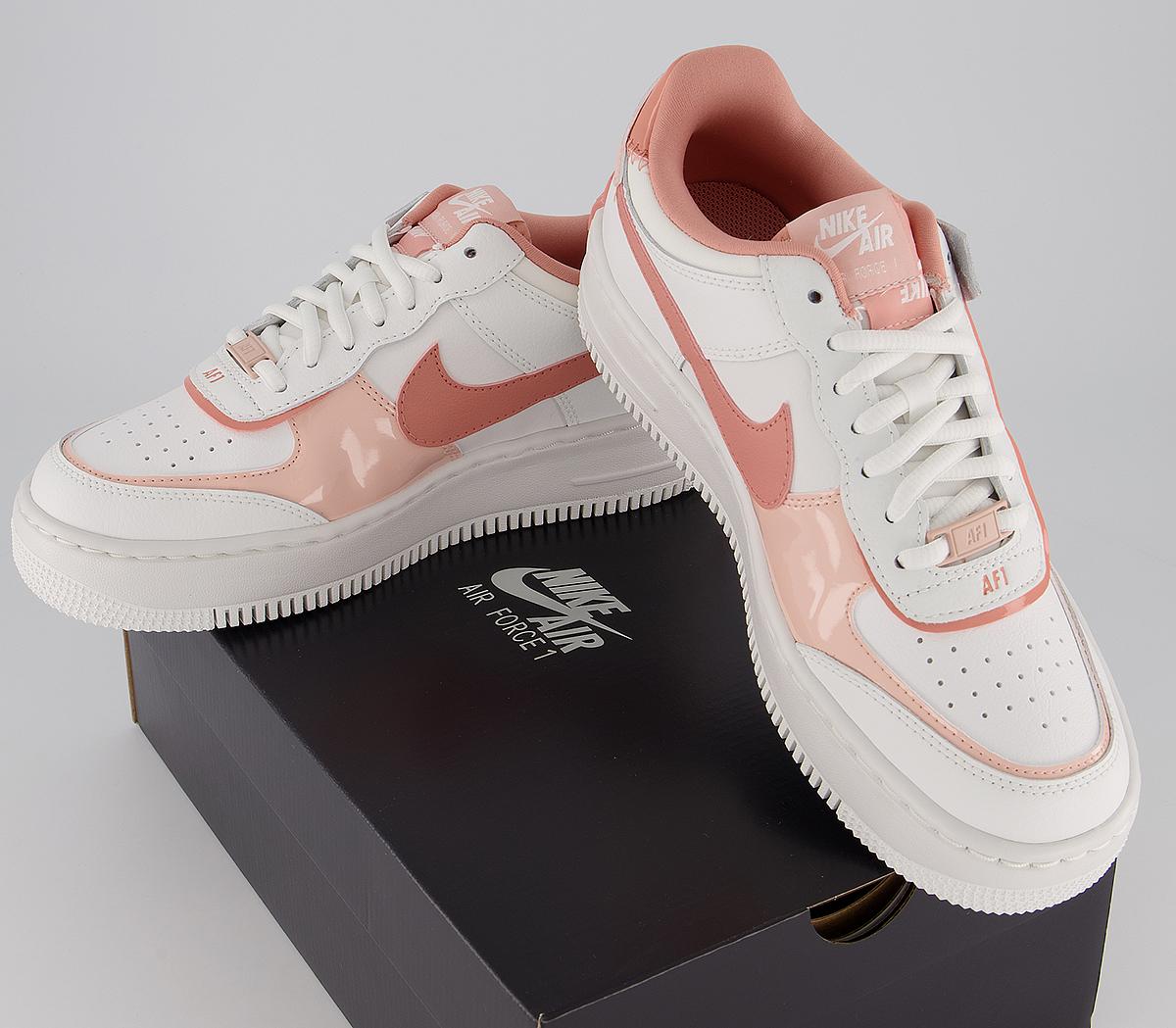 スニーカー Nike Air Force 1 Shadow White Coral Pink WMNS ss 20 2020 WMNS) Nike Air Force 1 Shadow 'White Coral Pink' CJ1641-101
