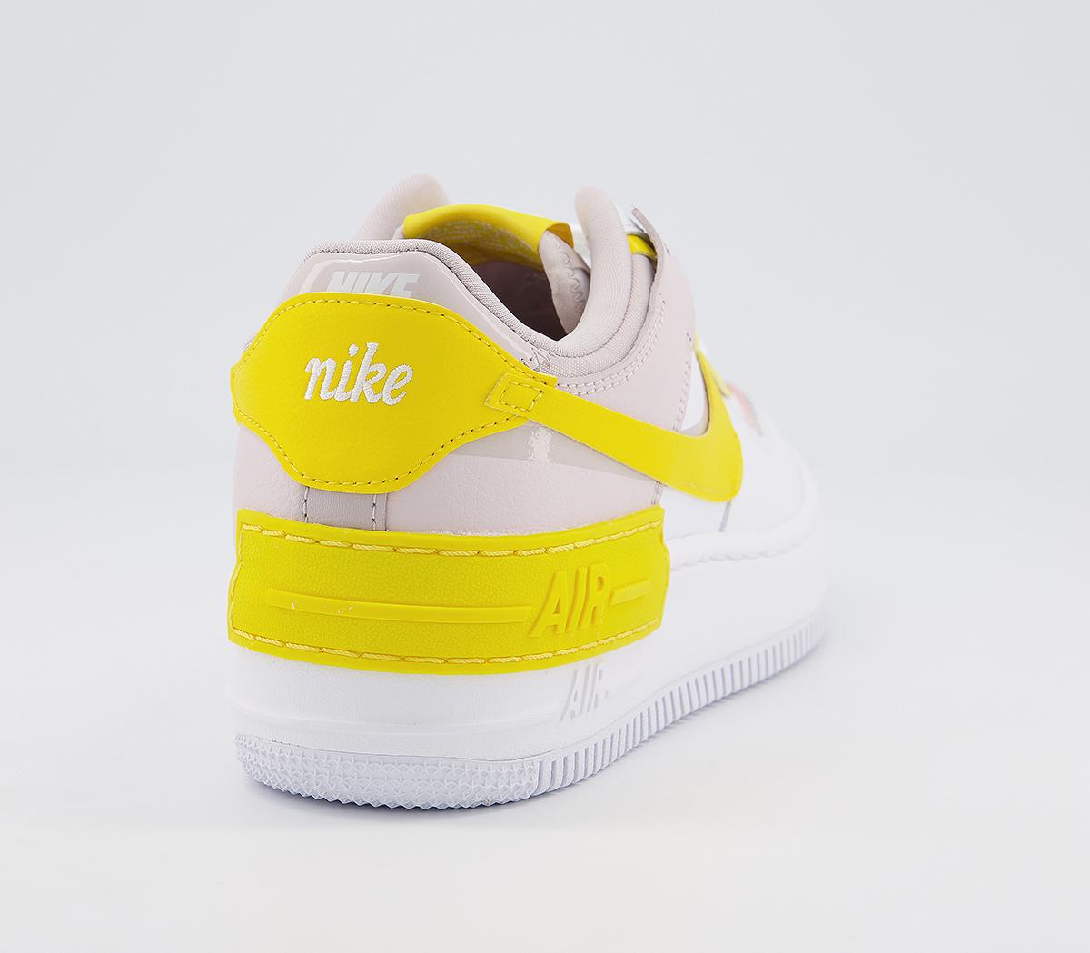 air force 1 shadow white speed yellow barely rose