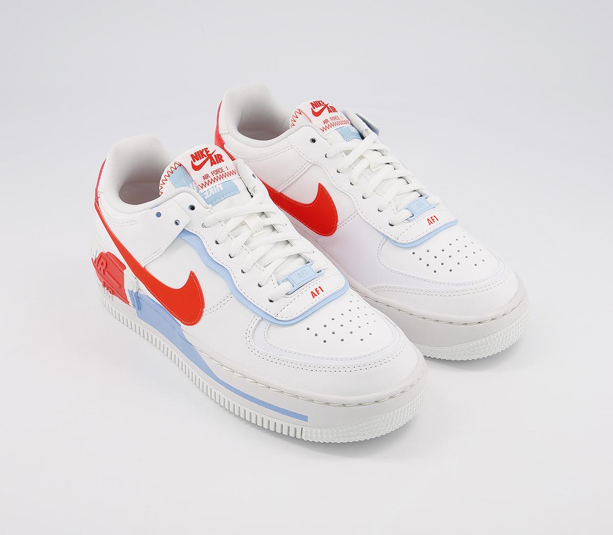 air force 1 shadow summit white team orange