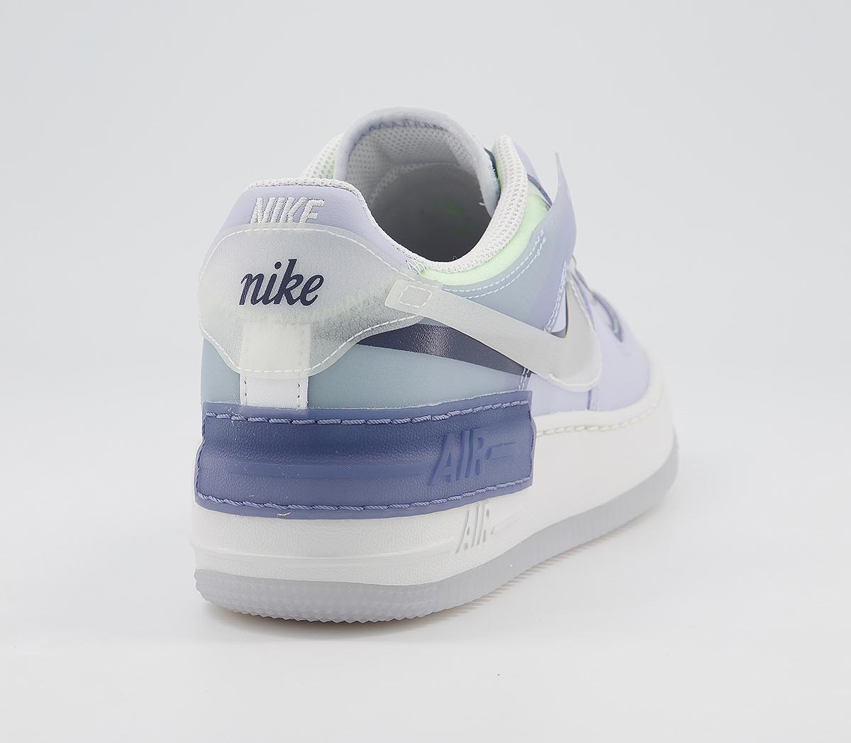 nike air force 1 shadow ghost summit white world indigo