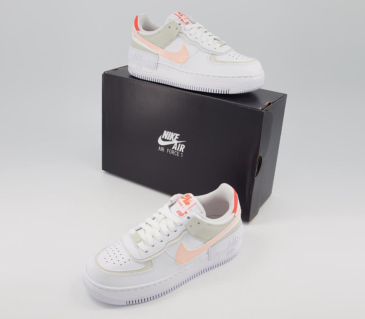 公式正規品!★AIR FORCE 1 SHADOW WHITE CRIMSON TINT Size 10 - Nike Wmns Air Force 1 Shadow Crimson Tint Volt W