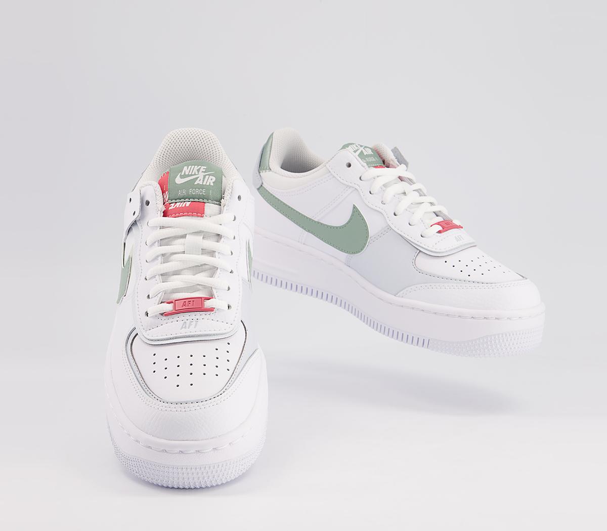 air force 1 shadow trainers pink foam white