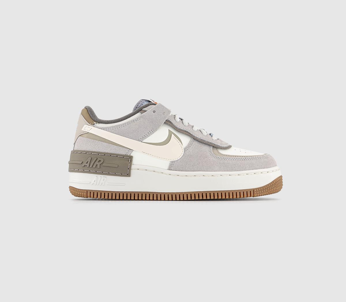 Air Force 1 Shadow Trainers Sail Pale Ivory Sail Grey Fog Provence Purple Cave