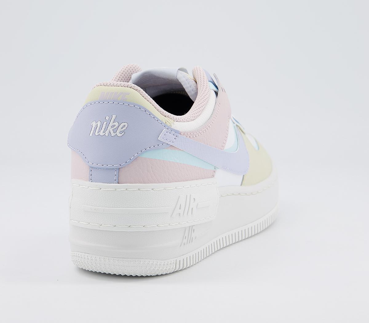 air force 1 shadow ghost glacier blue fossil rose