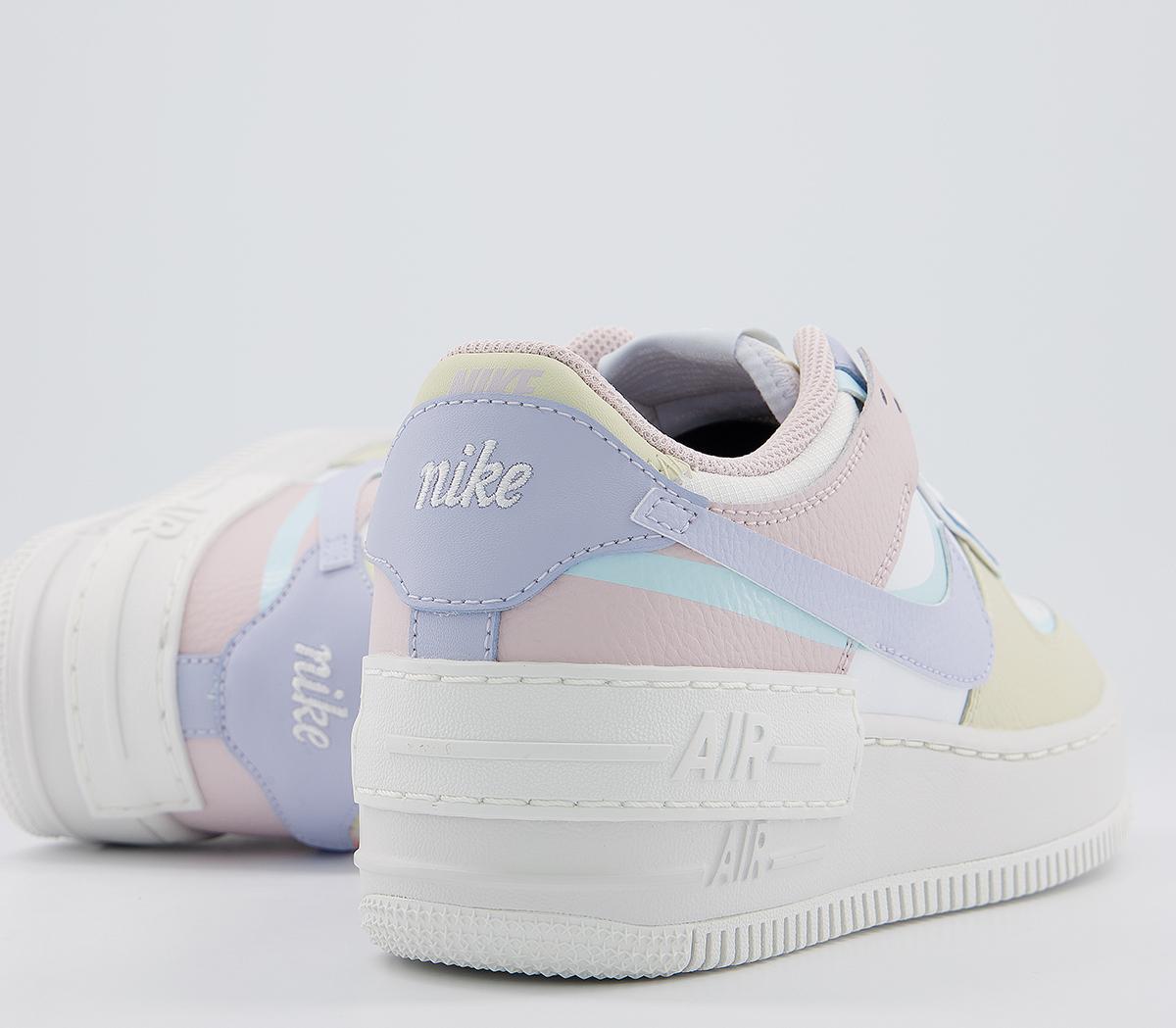 nike air force 1 shadow ghost glacier blue fossil rose