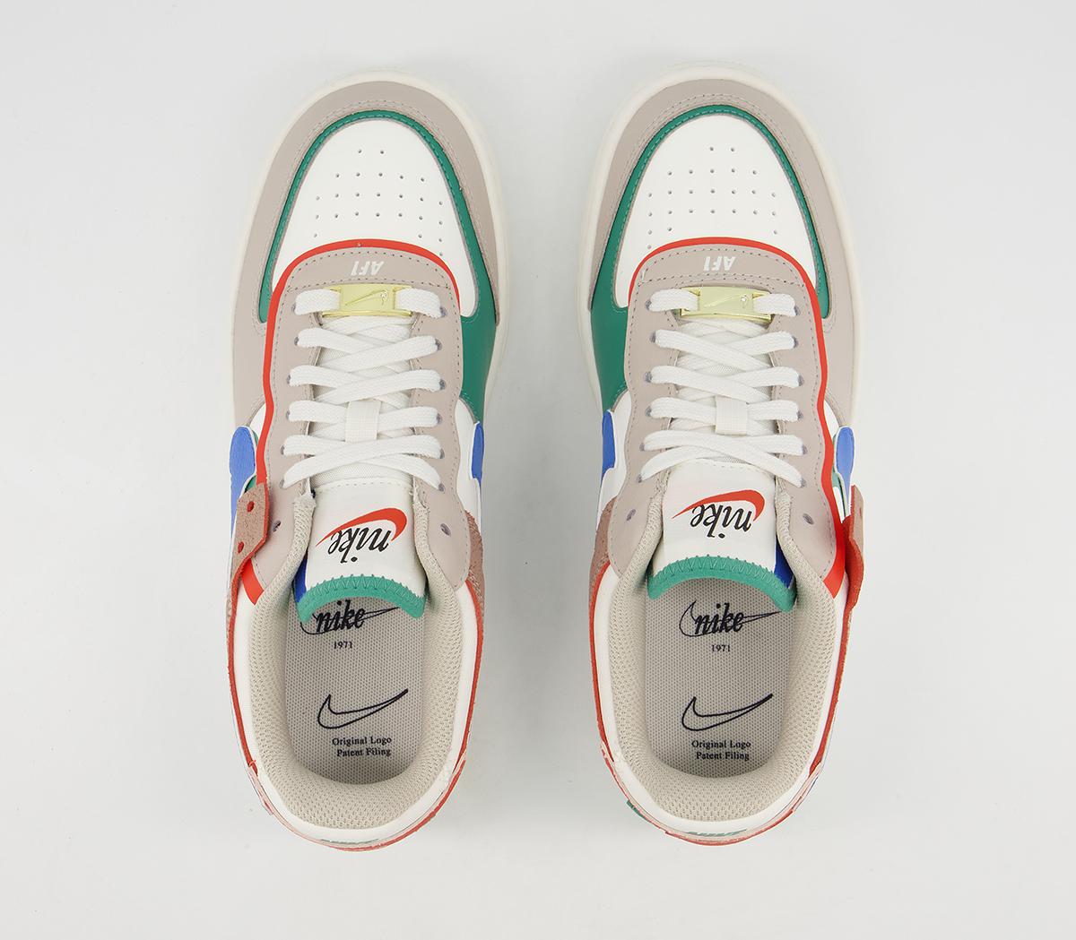 air force 1 shadow sail green noise