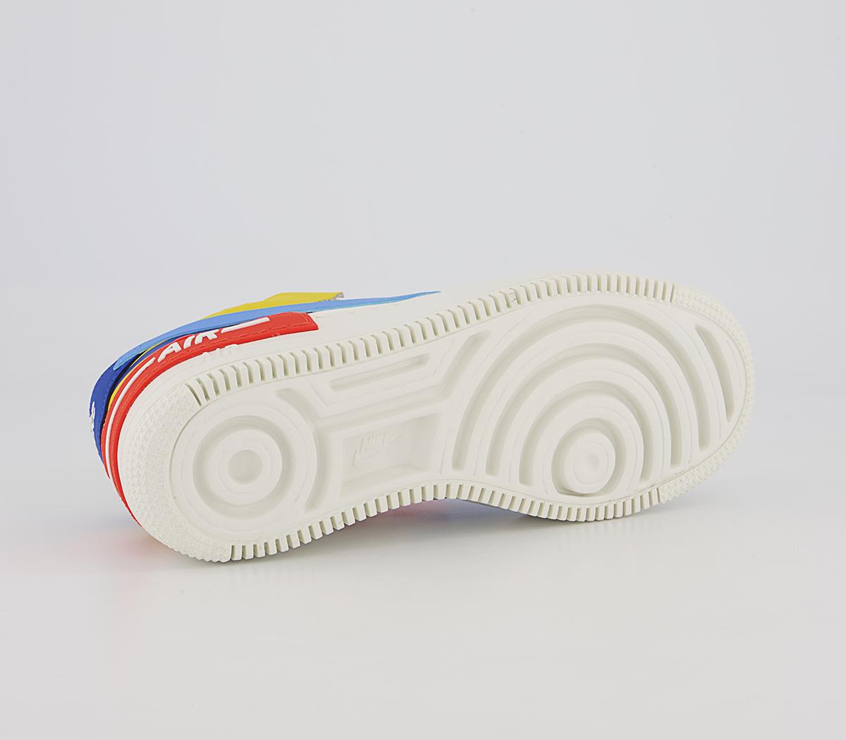 Nike Air Force 1 Shadow Trainers Nike Air Force 1 Shadow Trainers Sail University Blue Game Royal