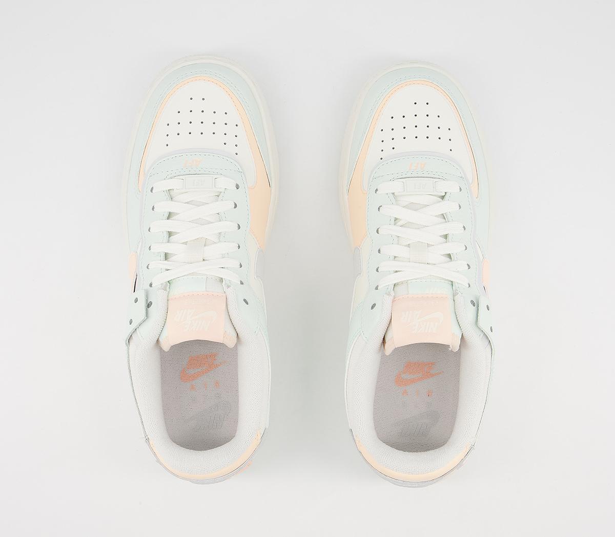 air force 1 shadow barely green crimson tint