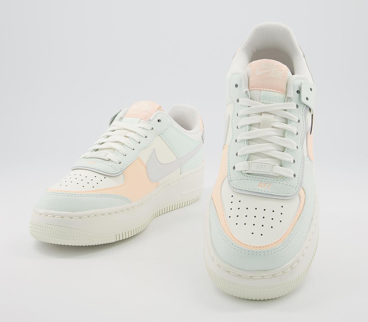 nike shadow barely green and crimson tint